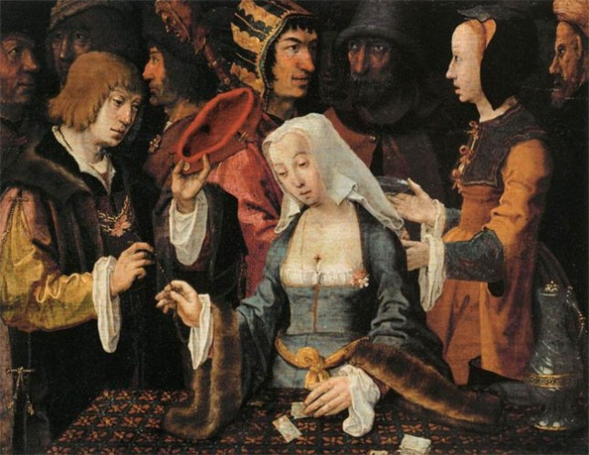 Геннадий Кацов СЛОВОСФЕРА №102 Лукас ван Лейден, «Гадалка» (1508-1510)